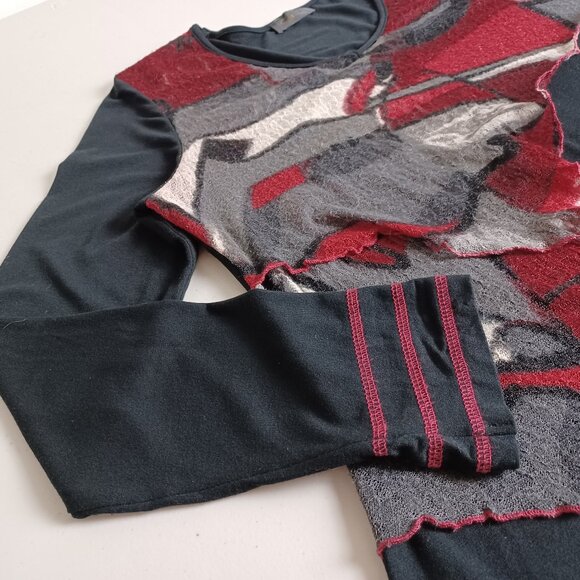 Goa Y2K Mesh Patchwork Overlay Mini Dress - Picture 5 of 16